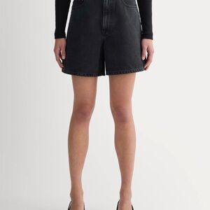 Everlane Black Denim Shorts